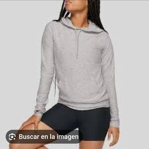 Women's Heather Gray Pullover Hoodie